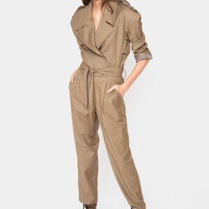 Frankie Shop Trench Jumpsuit